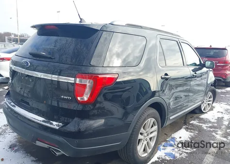 2018 Ford Explorer Xlt z USA, uszkodzony, nr VIN 1FM5K8D85JGB02705